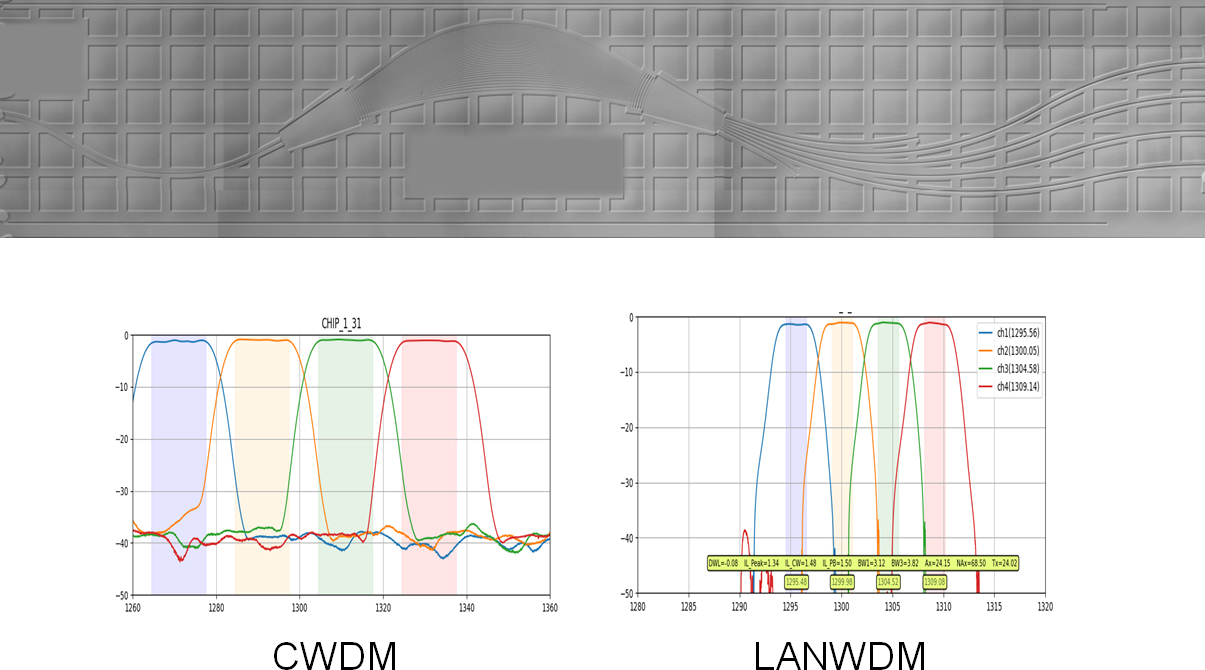 PLC CWDM & LAN-WDM Chip
